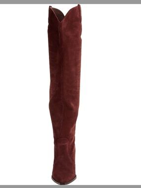 Free People Triple Crown Over-The-Knee Boots - Leather over the knee